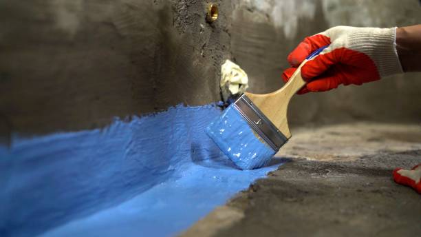 Commercial Vapor Barrier Installation project at a Montello, WI business property by SJ Waterproofing Pros